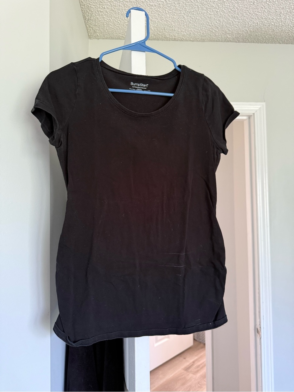 BumpStart Women’s Black Short Sleeve Crewneck Tee